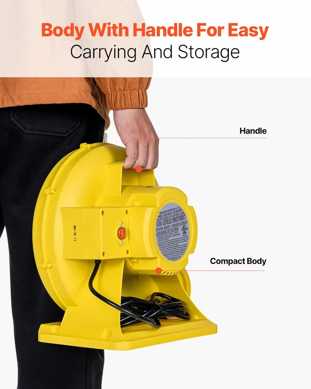 Inflatable Bounce House Blower 0.5&0.6HP 450W for Commercial — photo 5