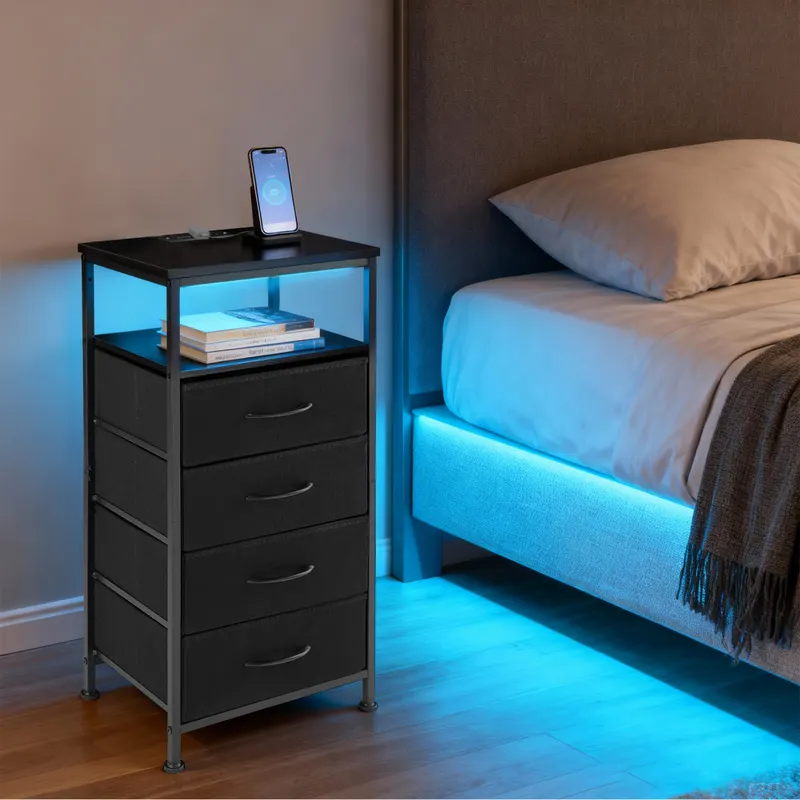 Nightstand with Charging Station β photo 7
