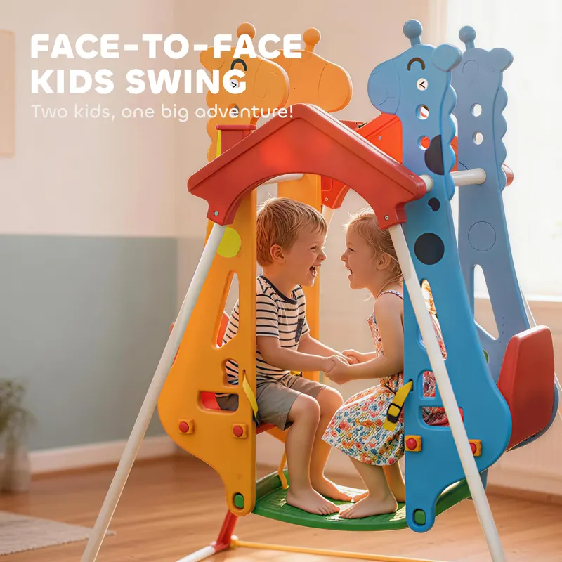 Kids Indoor Swing with Double Seats β photo 8