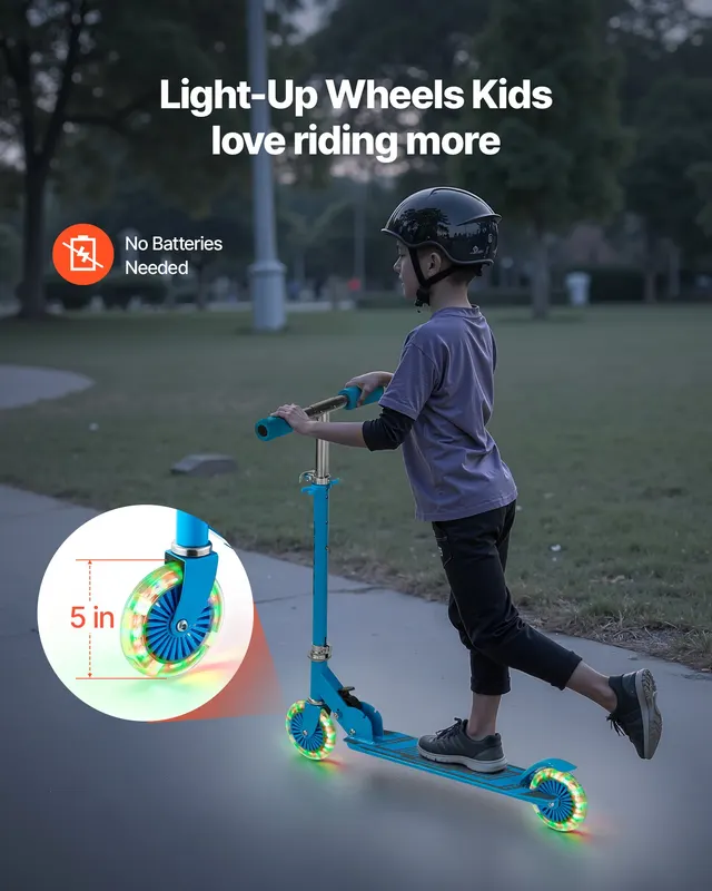 Kick Scooter for Kids Ages 3+ — 2-Wheel Toddler Scooter — photo 5