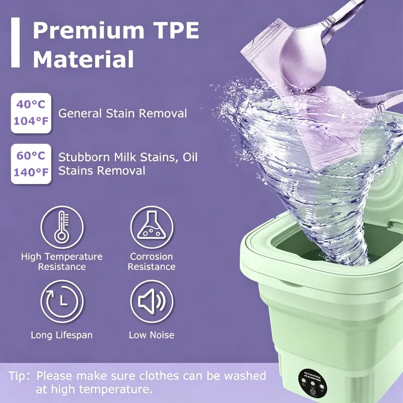 8L Foldable Mini Washing Machine — photo 5