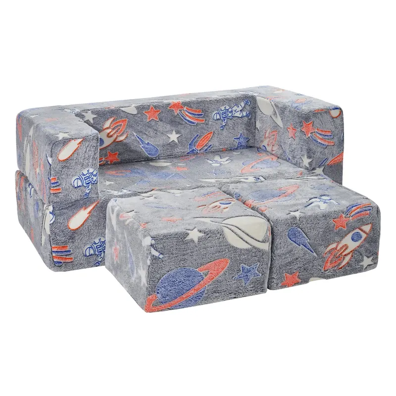 Kids Couch β 4Pcs Toddler Couch Sofa Bed