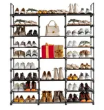 9 Tiers Shoe Rack Storage Organizer Shoe Shelf Organizer — photo 1