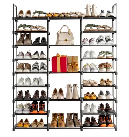 9 Tiers Shoe Rack Storage Organizer Shoe Shelf Organizer