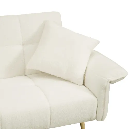 70.1 Inches Futon Sofa Bed — Convertible Double Sofa Bed — photo 8