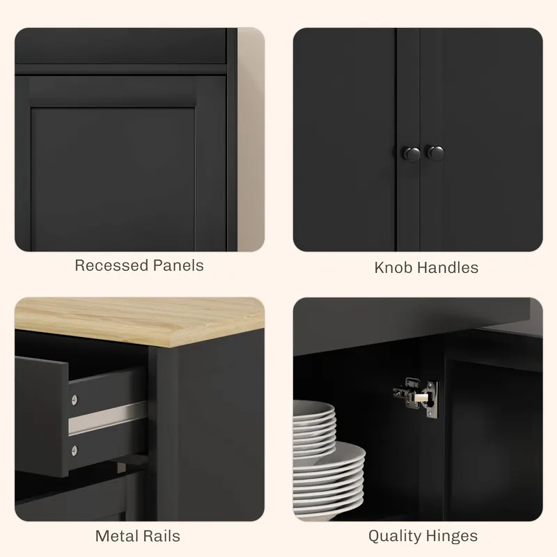 Modern Sideboard — Buffet Cabinet with Storage Drawers — photo 7