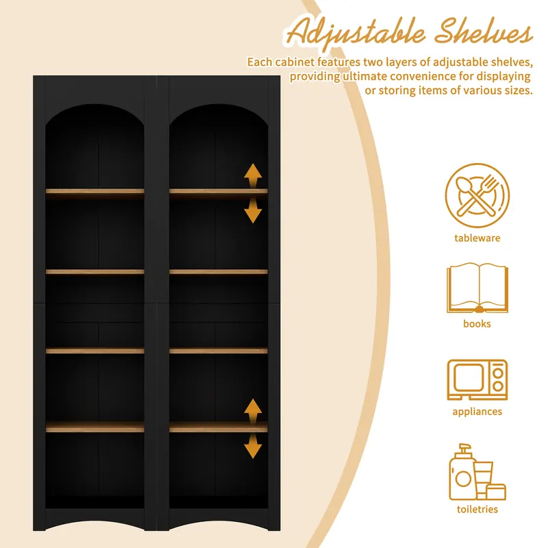 ON-TREND Free Standing 5 Tier Bookshelves — photo 2