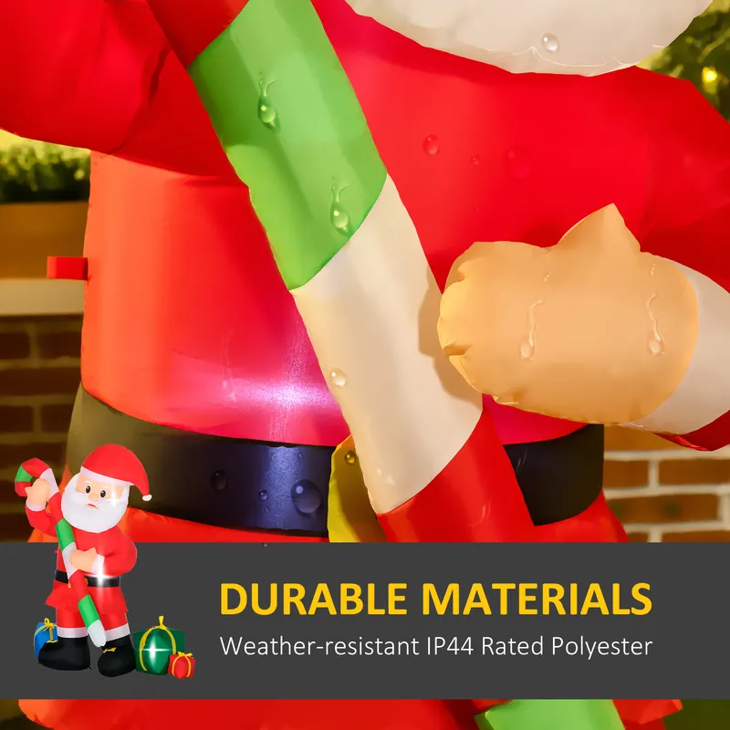 6ft Christmas Inflatables Outdoor Decorationss Decorations Santa — photo 7
