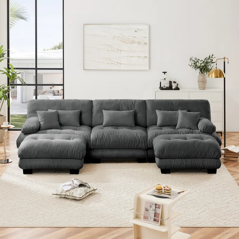 Luxury Modular Sectional Sofa Couch — photo 2
