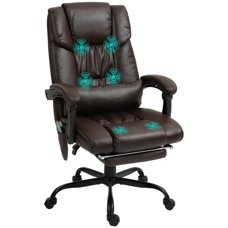 Massage Office Chair with 6 Vibrating Points