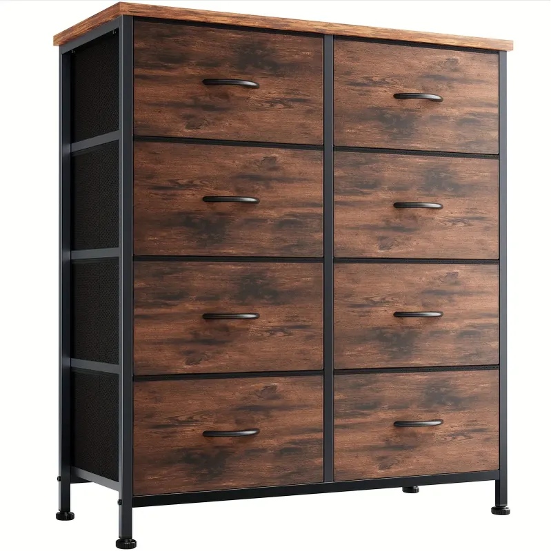 Dresser for Bedroom with 8 Drawers Tall Dresser β photo 7