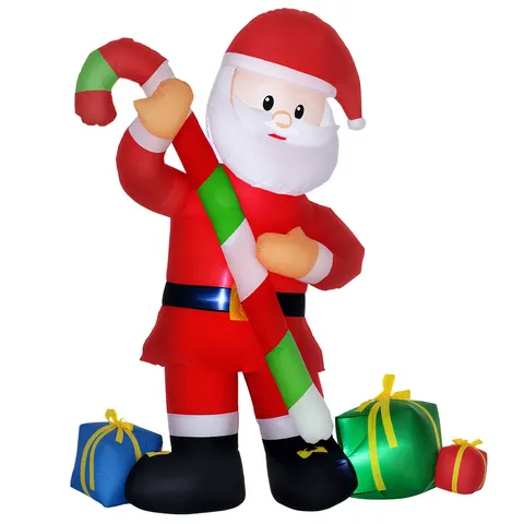 6ft Christmas Inflatables Outdoor Decorationss Decorations Santa