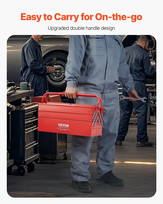 Metal Tool Box — 18-inch — photo 5