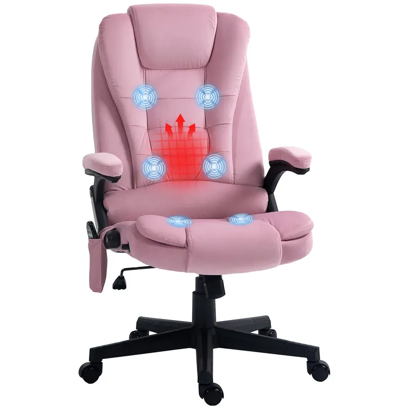 6 Point Executive Office Chair with Heat
