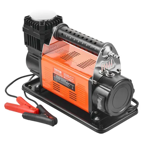 12V Heavy Duty Air Compressor β with Digital Pressure Gauge Tire