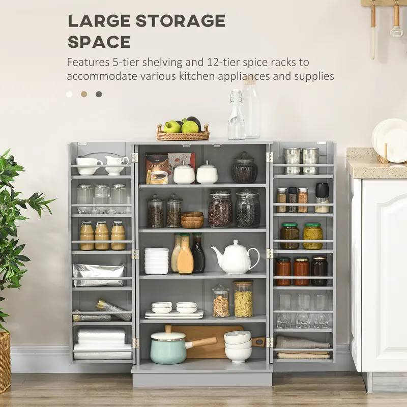 Freestanding Kitchen Pantry Cabinet β photo 4