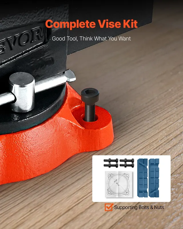 Bench Vise — 5.5" Jaw Width — photo 3
