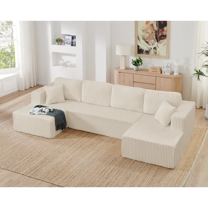 U Shape Modular Sectional Sofa — photo 2