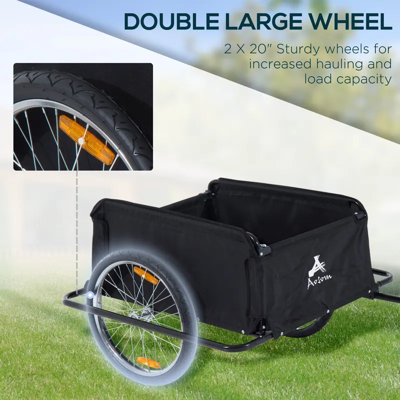 Bicycle Cargo Trailer β Two-wheel Bike Luggage Wagon Trailer β photo 8