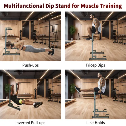 Power Tower Dip Station Adjustable Height Heavy Duty — photo 6