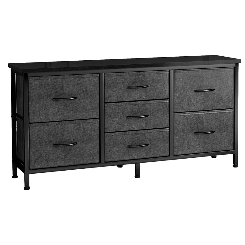 Drawer Dresser for Bedroom β Drawers with Wooden Top Metal Frame β photo 4