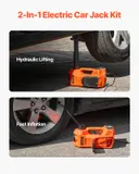 Electric Car Jack — 5 Tons /11000 Lbs — photo 4