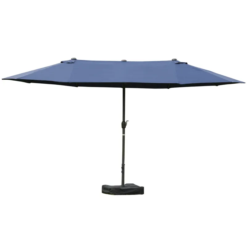 Double-sided Patio Umbrella — Rust-resistant Steel