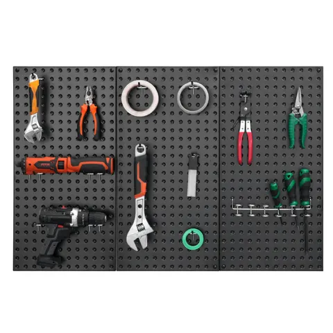 Metal Pegboard Panels — 24" X 12" Pegboard