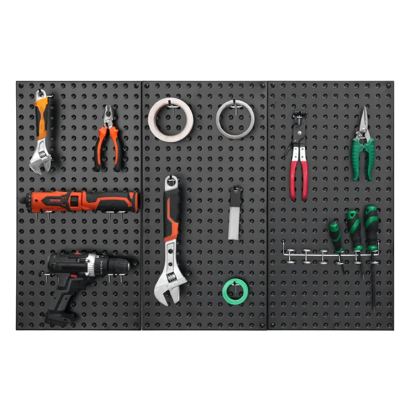 Metal Pegboard Panels — 24" X 12" Pegboard