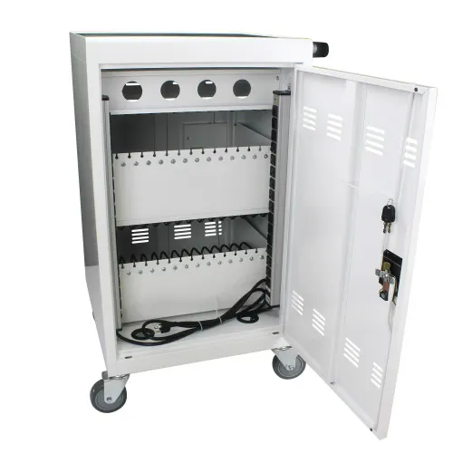 30 2Bay Mobile School Charging Cart Station for Chromebook — photo 5