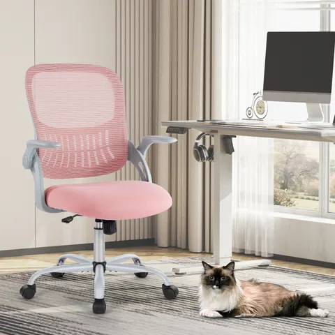 Tall Office Chair for Standing Desk with Adjustable Foot Ring