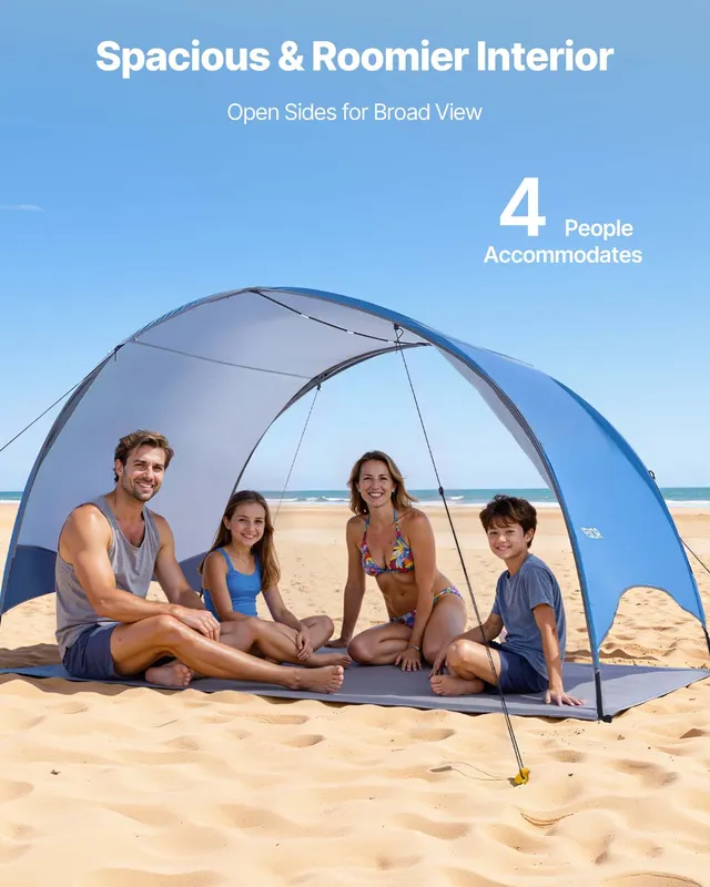 Beach Tent Sun Shelter for 4 Person — photo 5