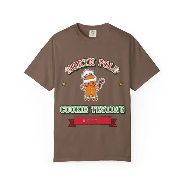 North Pole Cookie Testing Dept. Comfort Colors® Tee