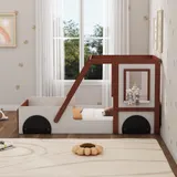 Play Design Twin Size Car Bed — Kids Platform Bed in Car-shaped — photo 2