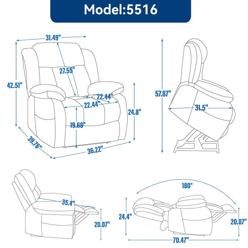 Dual Motor Infinite Position Up to 350 LBS Electric Medium Size — photo 2