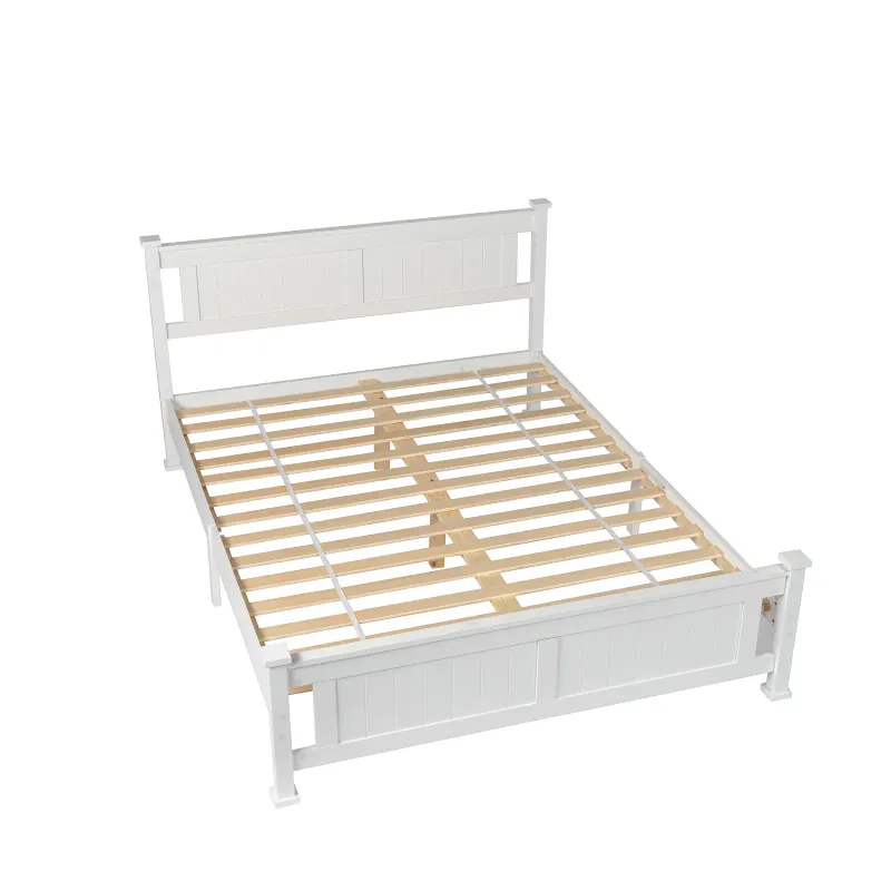 Queen Single Bunk Bed Painted + Melamine Veneer & Pine + MDF Bed — photo 8
