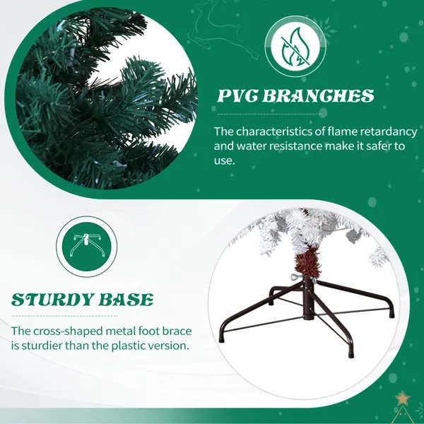 6 FT Santa Hat Style Pre-lit Christmas Tree β photo 7