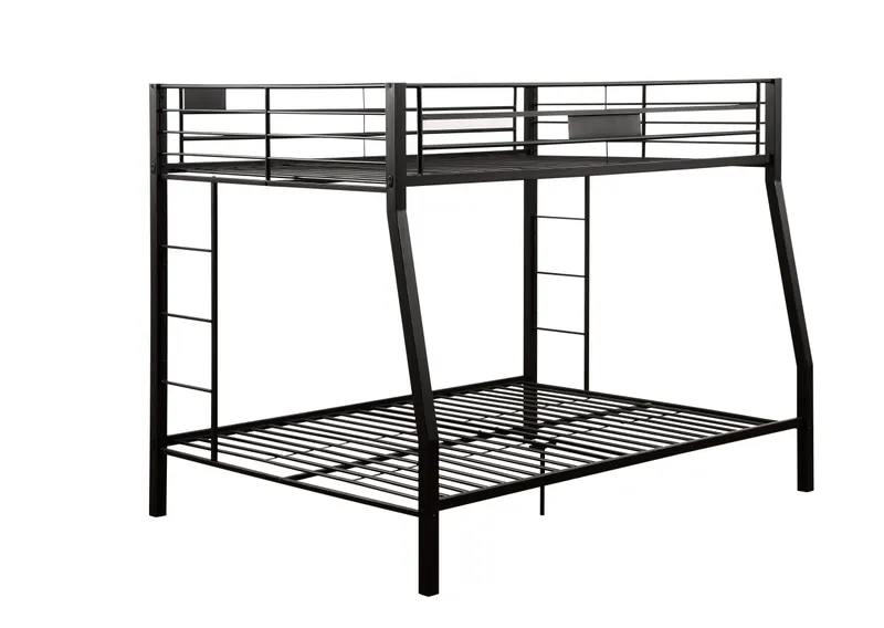 Limbra Sandy Black Finish Full XL Queen Bunk Bed — photo 3