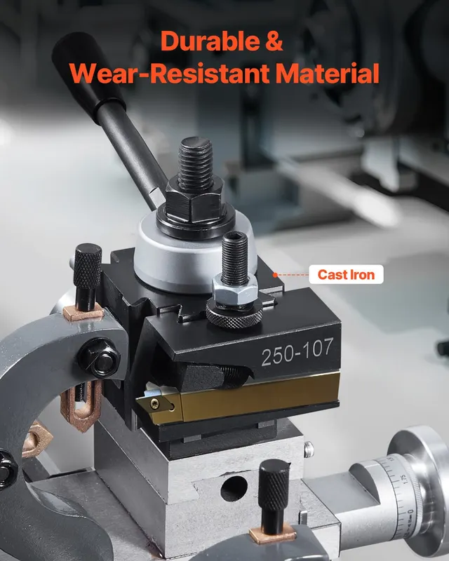 Quick Change Tool Post Set — 8 Pcs — photo 3