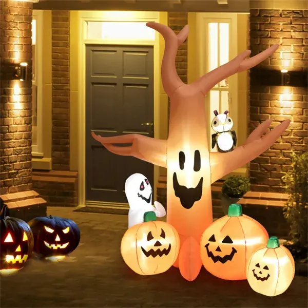 8-foot Halloween Inflatable Pumpkin β photo 4