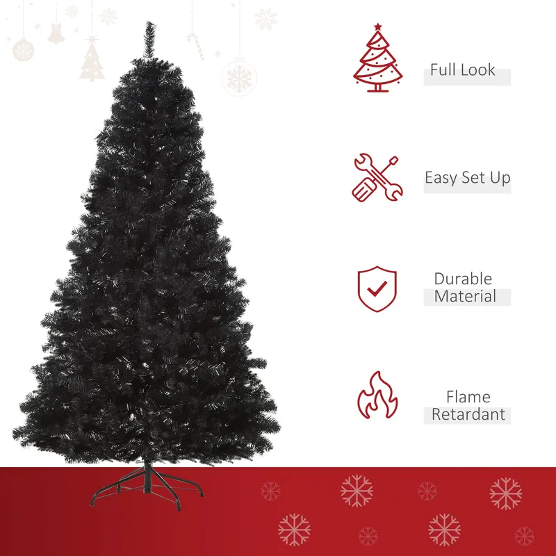 7ft Artificial Christmas Tree Holiday Home Indoor Decoration β photo 2