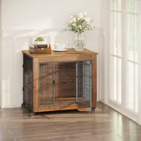 32.5 Dog Crate Furniture with Wheels for Small Dogs — photo 2