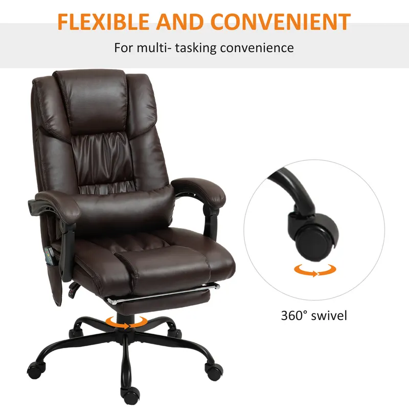 Massage Office Chair with 6 Vibrating Points — photo 7
