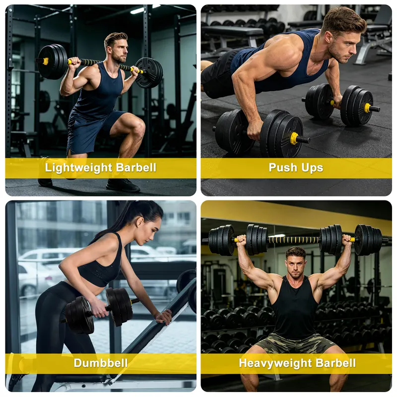 Adjustable Dumbbells β 45 Lbs Free Weight Set with Connector β photo 8