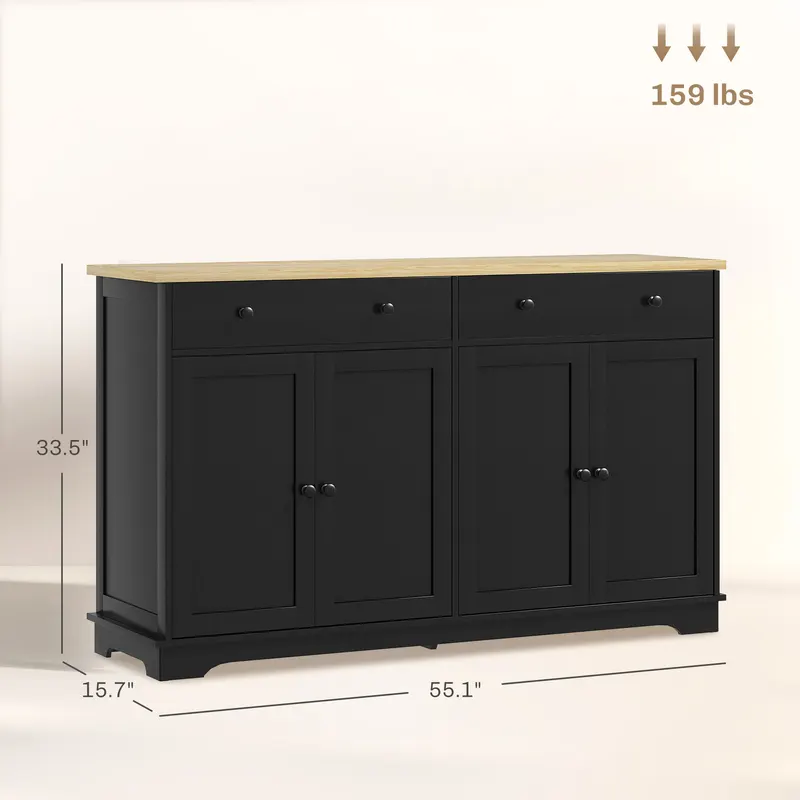 Modern Sideboard — Buffet Cabinet with Storage Drawers — photo 4