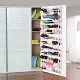 36 Pairs Over-the-door Shoe Rack 12 Layers Wall Hanging Closet — photo 5