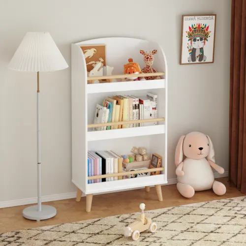 Fiber Board Children's 3-layer Bookshelf β photo 4