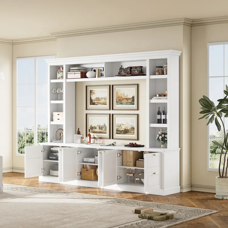 All-in-one Modern TV Stand with Bookcase for TVs Up to 70 Inch — photo 5