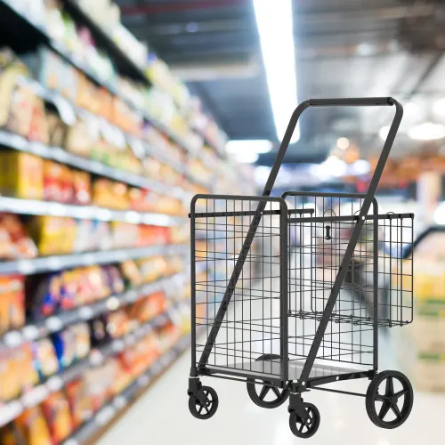 Large Shopping Cart — Grocery Cart on Wheels — photo 5