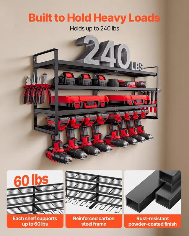 Power Tool Organizer Wall Mount — photo 3